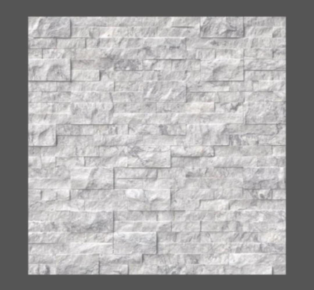 Arabescato Carrara Stacked Stone - Luxury Vinyl Flooring For Less