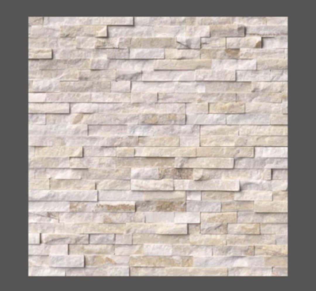 Arctic Golden Stacked Stone - Luxury Vinyl Flooring For Less