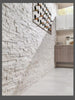 Arctic White Stacked Stone - Luxury Vinyl Flooring For Less