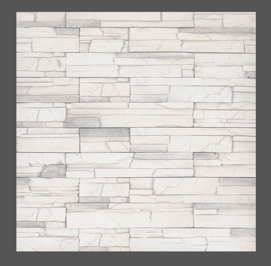 Copen Snow Stacked Stone - Luxury Vinyl Flooring For Less