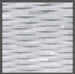 Cosmic Gray 3d Wave Stacked Stone - Luxury Vinyl Flooring For Less