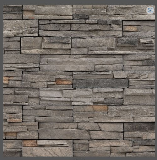 Denali Grey Stacked Stone - Luxury Vinyl Flooring For Less