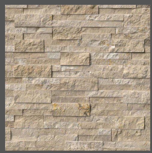 Durango Cream Stacked Stone - Luxury Vinyl Flooring For Less