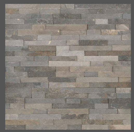 Sedona Grey Stacked Stone - Luxury Vinyl Flooring For Less