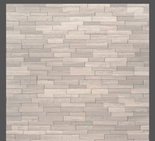 White Oak 3D Mini Stacked Stone - Luxury Vinyl Flooring For Less