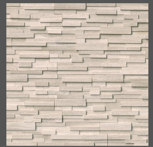 White Oak 3d Stacked Stone - Luxury Vinyl Flooring For Less