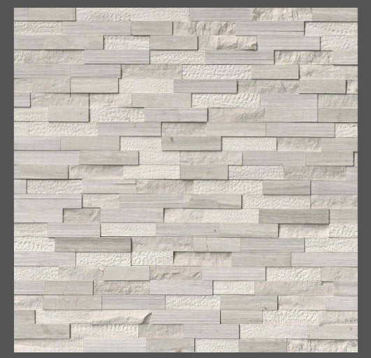 White Oak Multi Finished Stacked Stone - Luxury Vinyl Flooring For Less